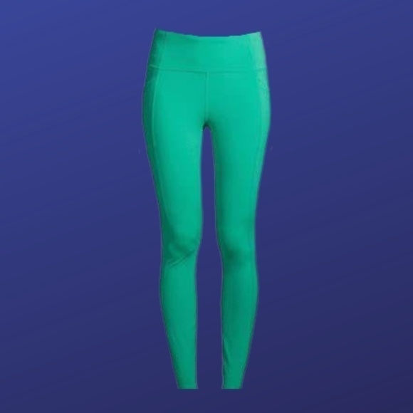 Avia ACTIVEWEAR Performance Leggings w/Side Pockets, GREEN BREEZE, Size XS, NWOT - Picture 1 of 9